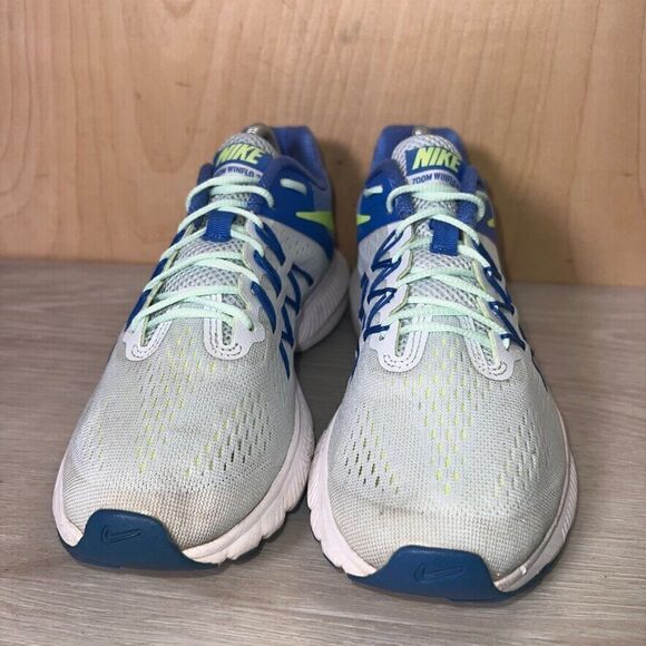 Nike Winflo 3 Light Blue/Blue/Yellow 831562-401 Women's 6.5 - Picture 3 of 11